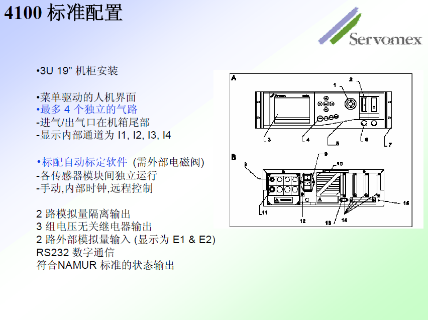 SERVOPRO4100氣體分析儀